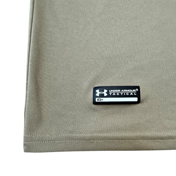 Under Armour  Tactical Tech T-Shirt Mens 4XL Loose HeatGear Short Sleeve Olive - Picture 2 of 4
